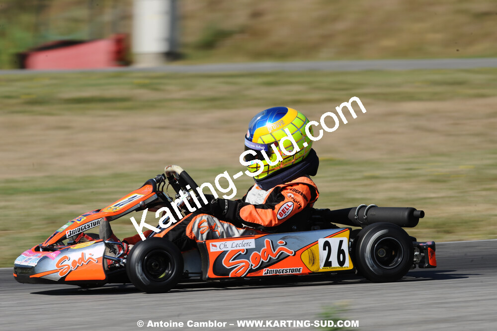 Charles LECLERC — 22-23/08/2009 : Championnat de France Minime/Cadet à Lavelanet (photos Antoine Camblor) 2009 — karting