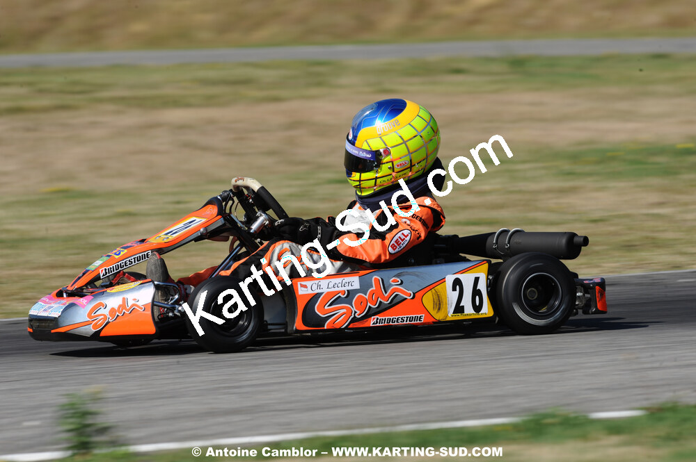 Charles LECLERC — 22-23/08/2009 : Championnat de France Minime/Cadet à Lavelanet (photos Antoine Camblor) 2009 — karting