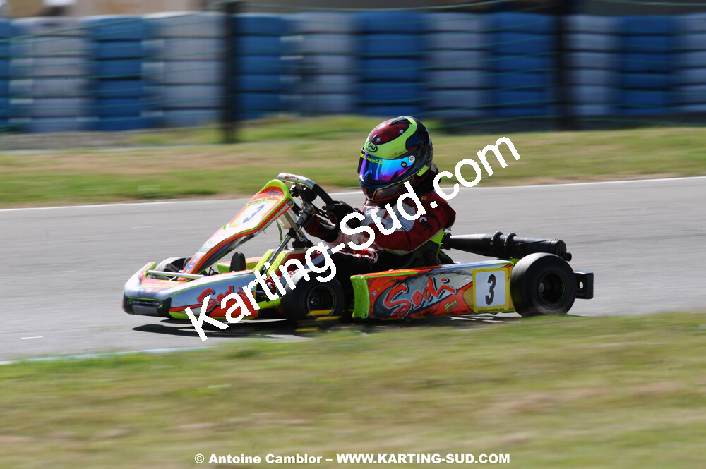 Jérémy LOPES — 22-23/08/2009 : Championnat de France Minime/Cadet à Lavelanet (photos Antoine Camblor) 2009 — karting