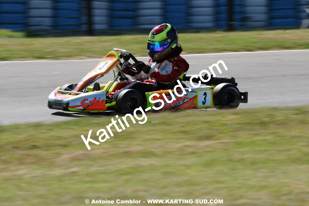 Jérémy LOPES — 22-23/08/2009 : Championnat de France Minime/Cadet à Lavelanet (photos Antoine Camblor) 2009 — karting