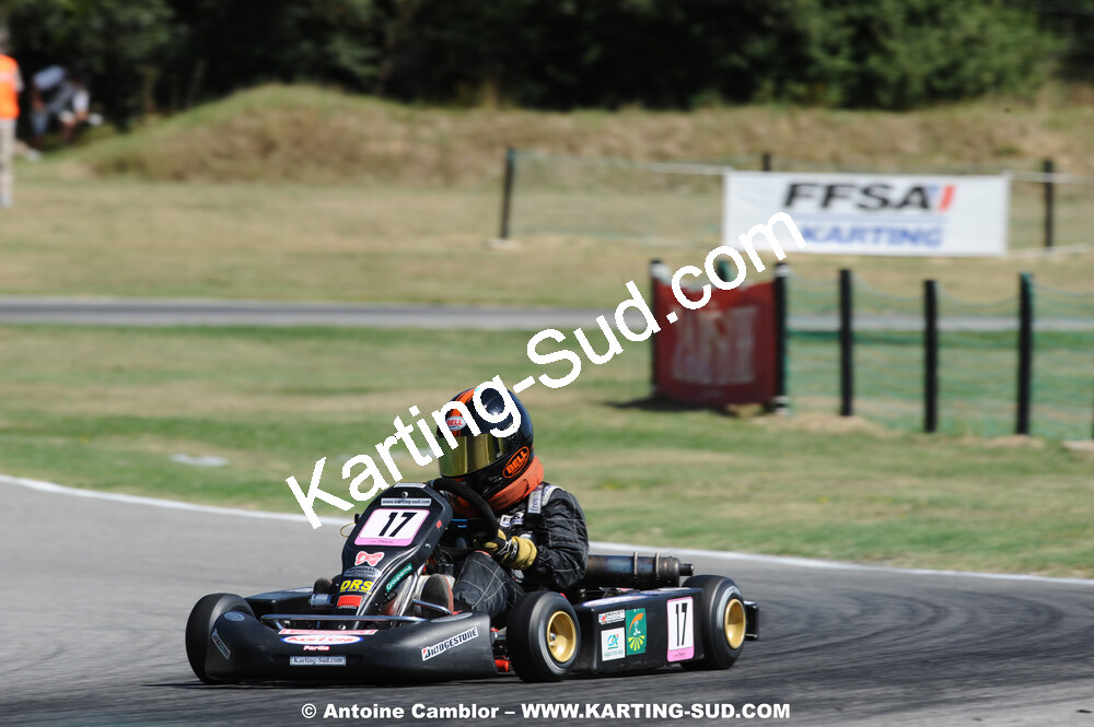 Thomas DROUET — 22-23/08/2009 : Championnat de France Minime/Cadet à Lavelanet (photos Antoine Camblor) 2009 — karting