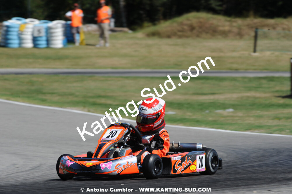 Luca ANTONUCCI — 22-23/08/2009 : Championnat de France Minime/Cadet à Lavelanet (photos Antoine Camblor) 2009 — karting