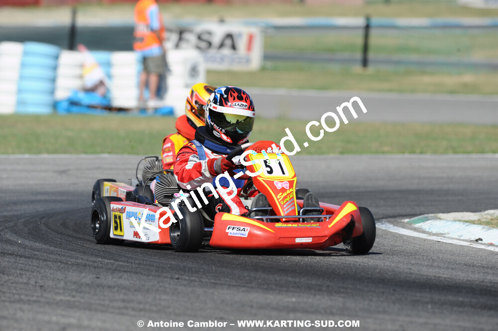 Axel POLI — 22-23/08/2009 : Championnat de France Minime/Cadet à Lavelanet (photos Antoine Camblor) 2009 — karting