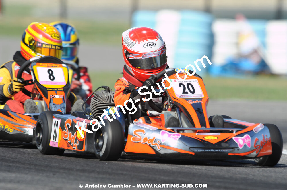 Luca ANTONUCCI — 22-23/08/2009 : Championnat de France Minime/Cadet à Lavelanet (photos Antoine Camblor) 2009 — karting