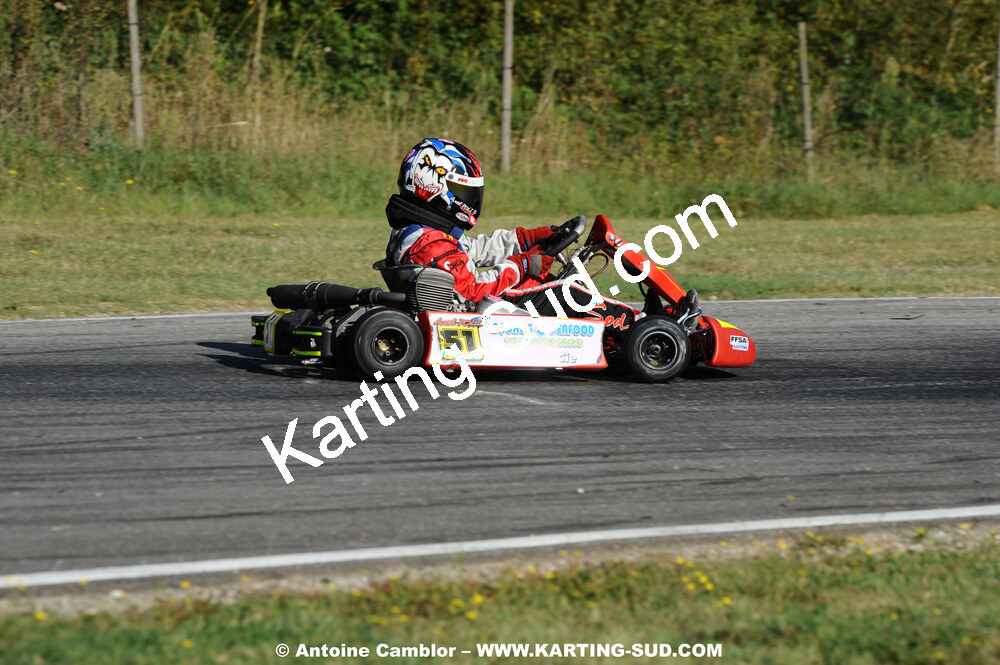 Axel POLI — 22-23/08/2009 : Championnat de France Minime/Cadet à Lavelanet (photos Antoine Camblor) 2009 — karting