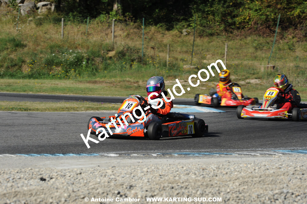 Pierre MANNINO — 22-23/08/2009 : Championnat de France Minime/Cadet à Lavelanet (photos Antoine Camblor) 2009 — karting