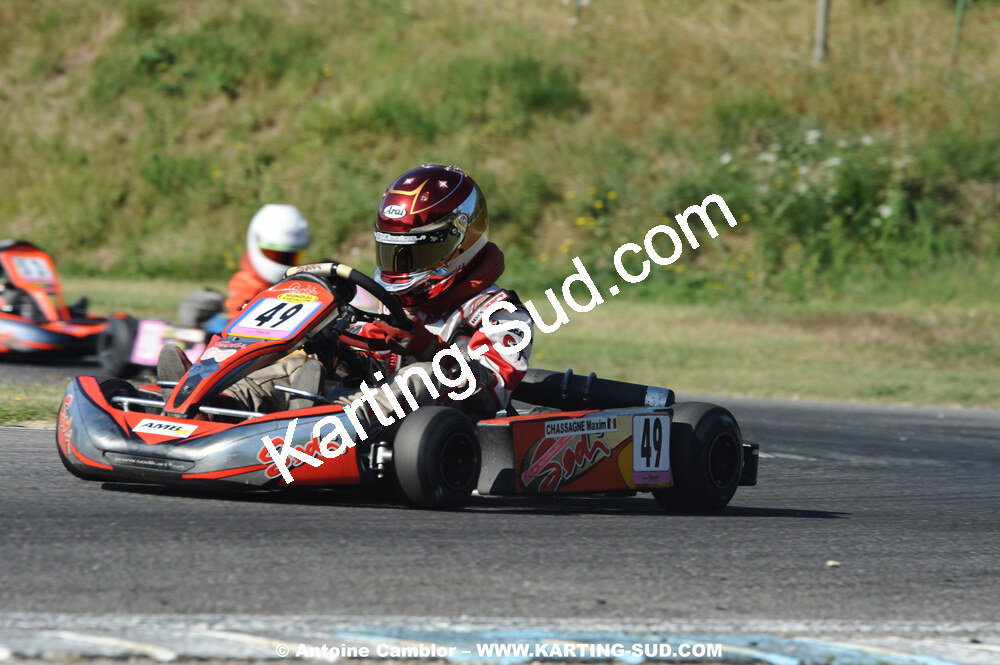 Maxime CHASSAGNE — 22-23/08/2009 : Championnat de France Minime/Cadet à Lavelanet (photos Antoine Camblor) 2009 — karting