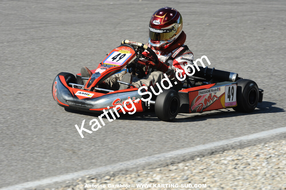 Maxime CHASSAGNE — 22-23/08/2009 : Championnat de France Minime/Cadet à Lavelanet (photos Antoine Camblor) 2009 — karting