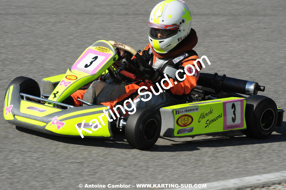 Léo FRANCHINI — 22-23/08/2009 : Championnat de France Minime/Cadet à Lavelanet (photos Antoine Camblor) 2009 — karting