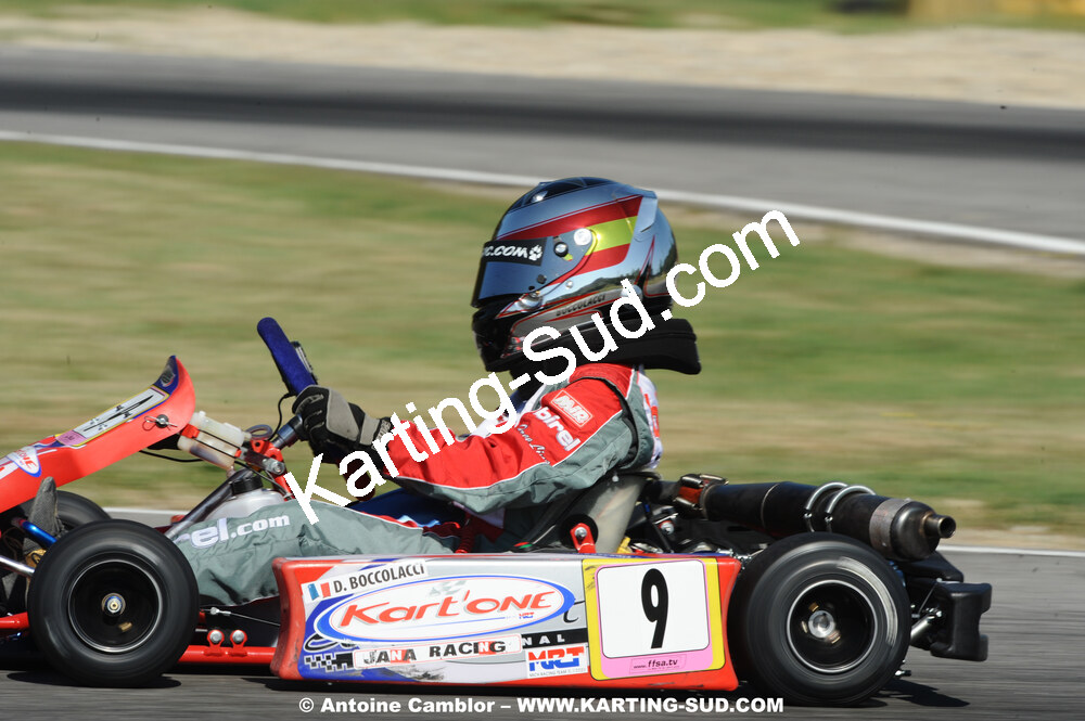 Dorian BOCCOLACCI — 22-23/08/2009 : Championnat de France Minime/Cadet à Lavelanet (photos Antoine Camblor) 2009 — karting