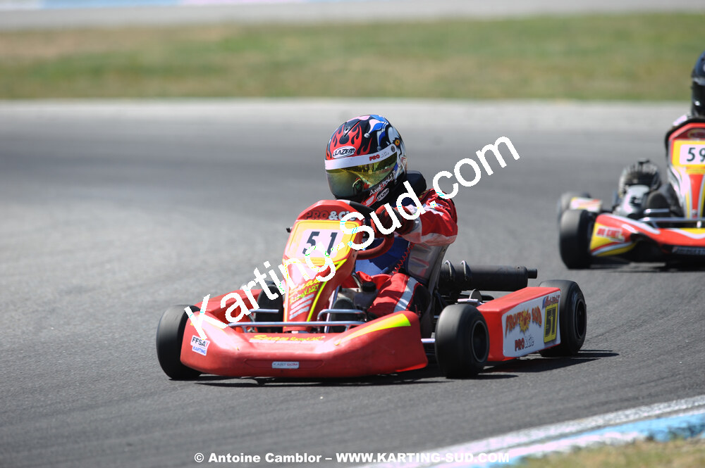 Axel POLI — 22-23/08/2009 : Championnat de France Minime/Cadet à Lavelanet (photos Antoine Camblor) 2009 — karting