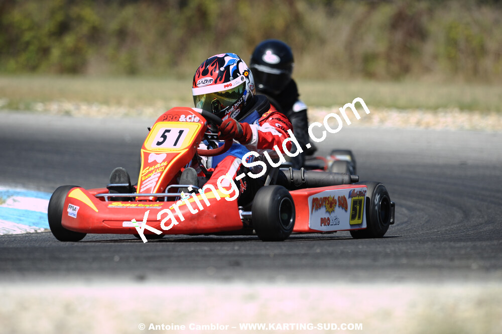 Axel POLI — 22-23/08/2009 : Championnat de France Minime/Cadet à Lavelanet (photos Antoine Camblor) 2009 — karting
