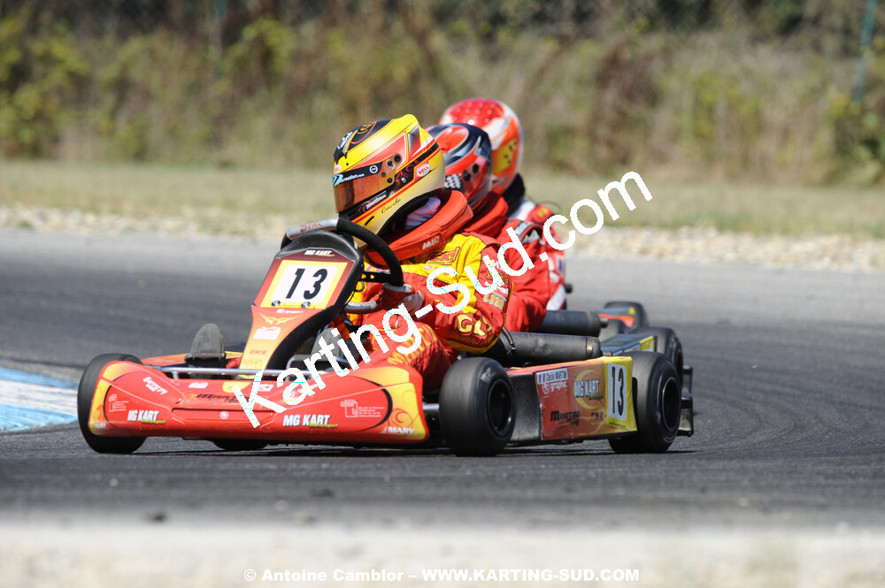 Cécile MARTINI — 22-23/08/2009 : Championnat de France Minime/Cadet à Lavelanet (photos Antoine Camblor) 2009 — karting