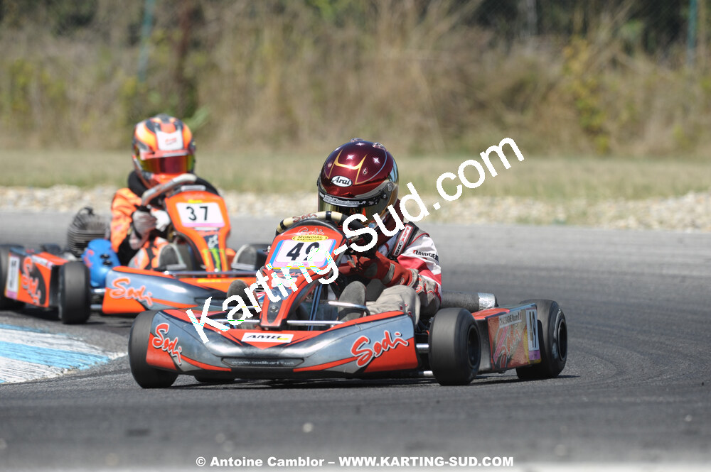 Maxime CHASSAGNE — 22-23/08/2009 : Championnat de France Minime/Cadet à Lavelanet (photos Antoine Camblor) 2009 — karting