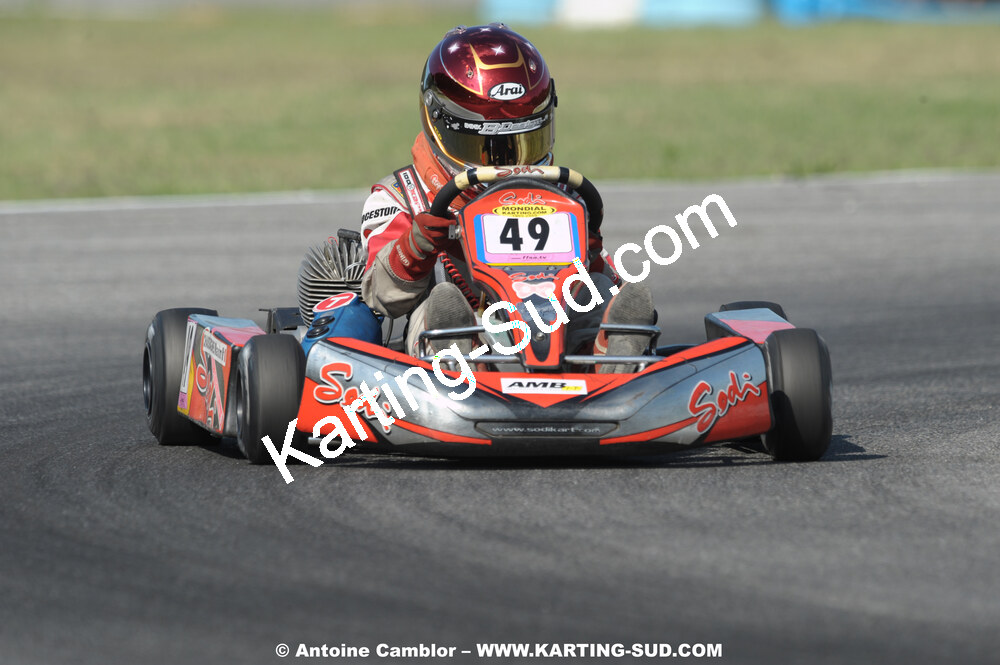 Maxime CHASSAGNE — 22-23/08/2009 : Championnat de France Minime/Cadet à Lavelanet (photos Antoine Camblor) 2009 — karting