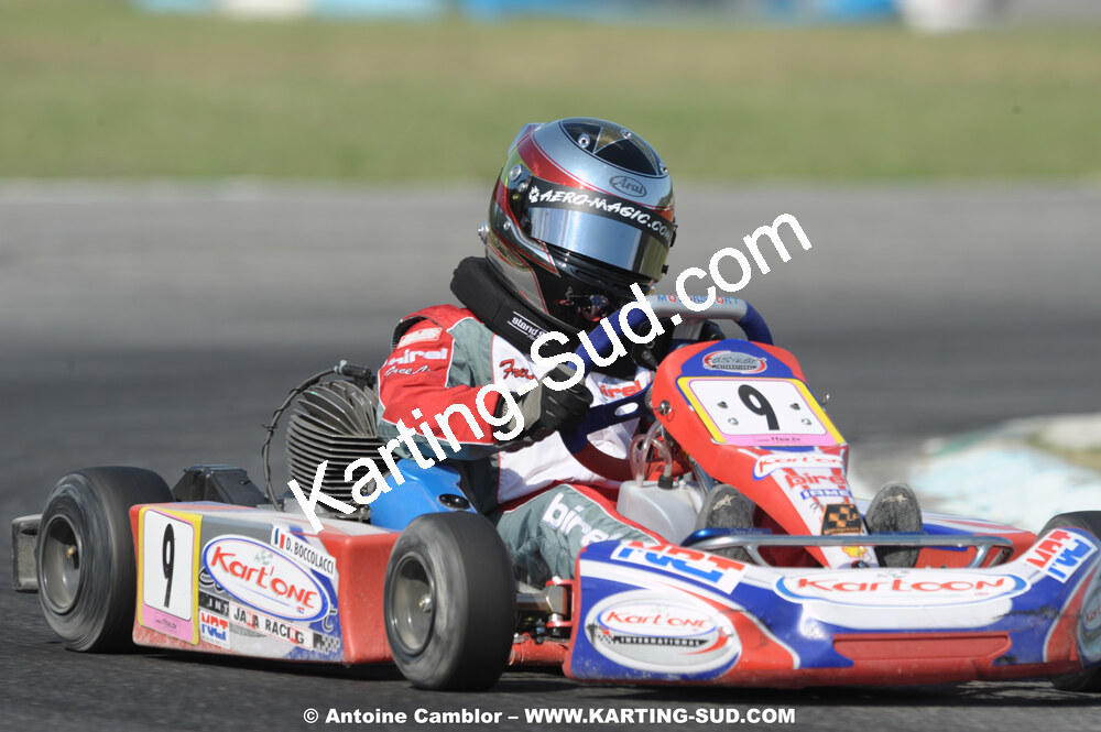 Dorian BOCCOLACCI — 22-23/08/2009 : Championnat de France Minime/Cadet à Lavelanet (photos Antoine Camblor) 2009 — karting
