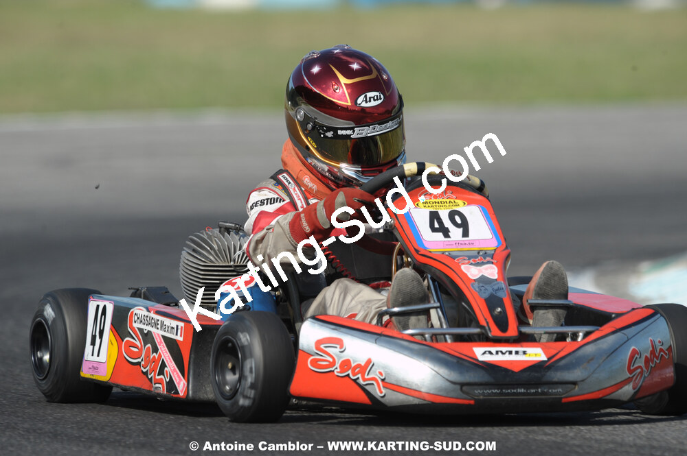 Maxime CHASSAGNE — 22-23/08/2009 : Championnat de France Minime/Cadet à Lavelanet (photos Antoine Camblor) 2009 — karting
