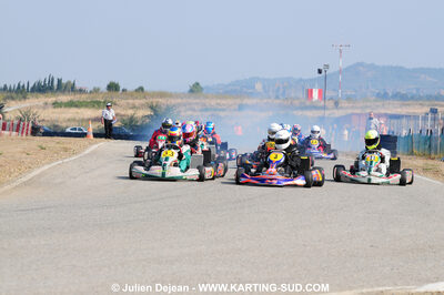 27/09/2009 : 4ème manche du Championnat du Sud 2009 à Carcassonne (photos Julien Dejean) 2009 — karting