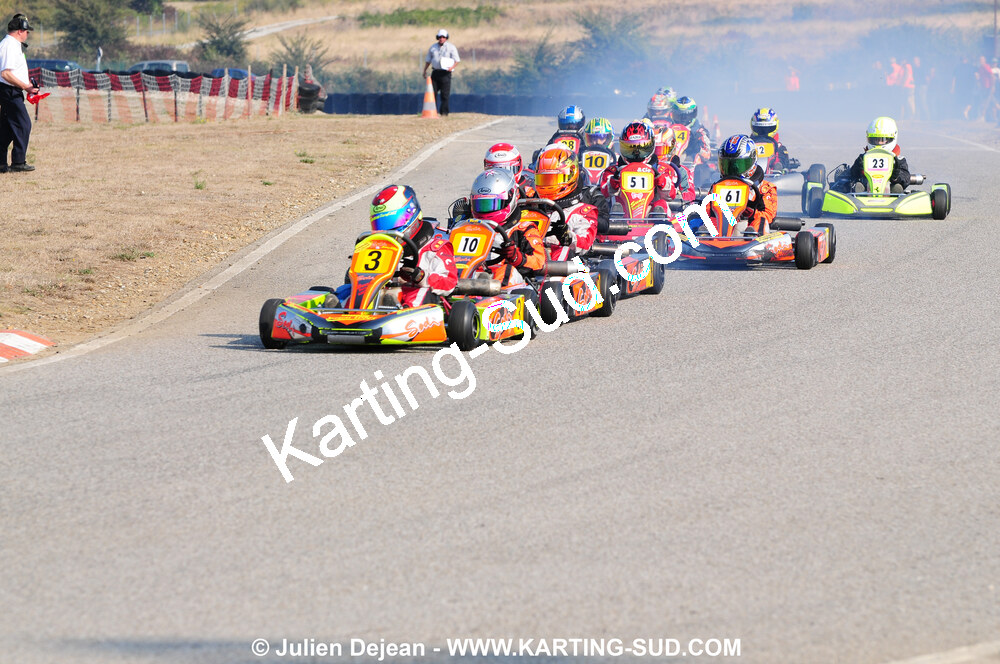 27/09/2009 : 4ème manche du Championnat du Sud 2009 à Carcassonne (photos Julien Dejean) 2009 — karting