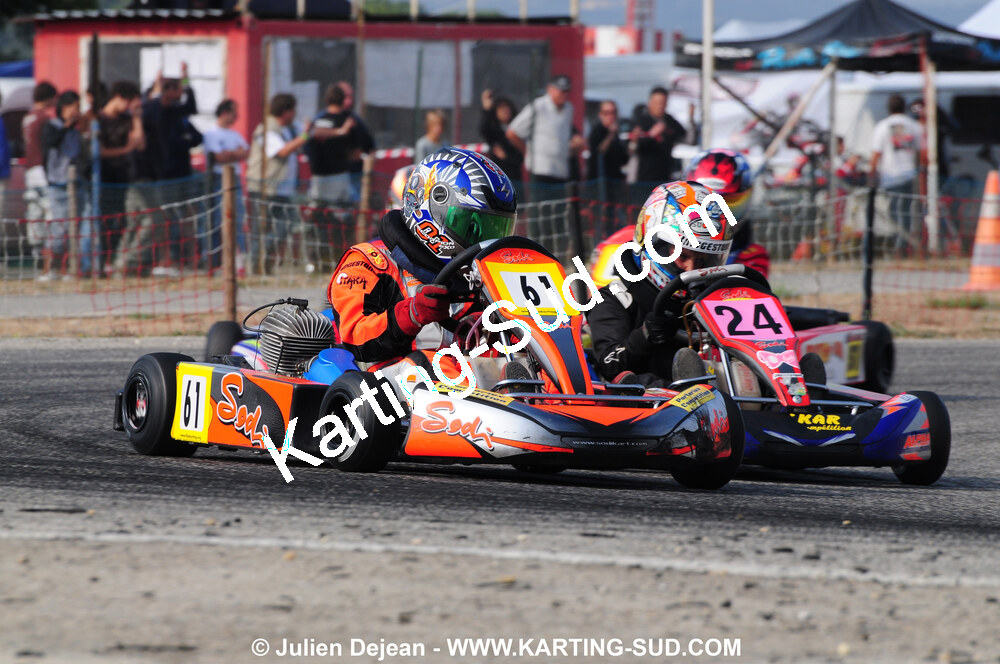 27/09/2009 : 4ème manche du Championnat du Sud 2009 à Carcassonne (photos Julien Dejean) 2009 — karting