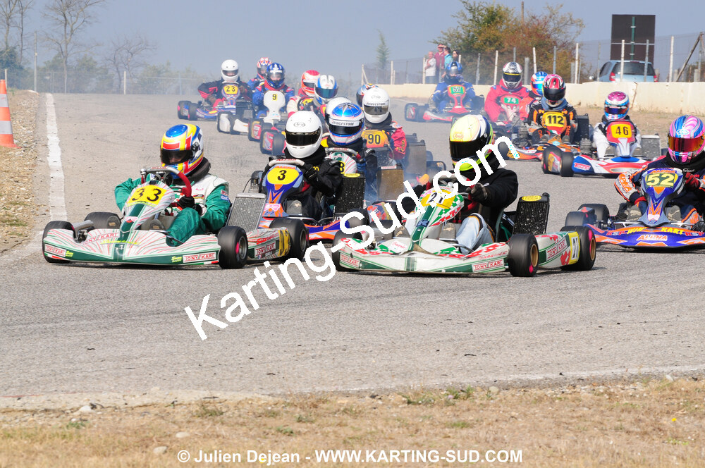 27/09/2009 : 4ème manche du Championnat du Sud 2009 à Carcassonne (photos Julien Dejean) 2009 — karting