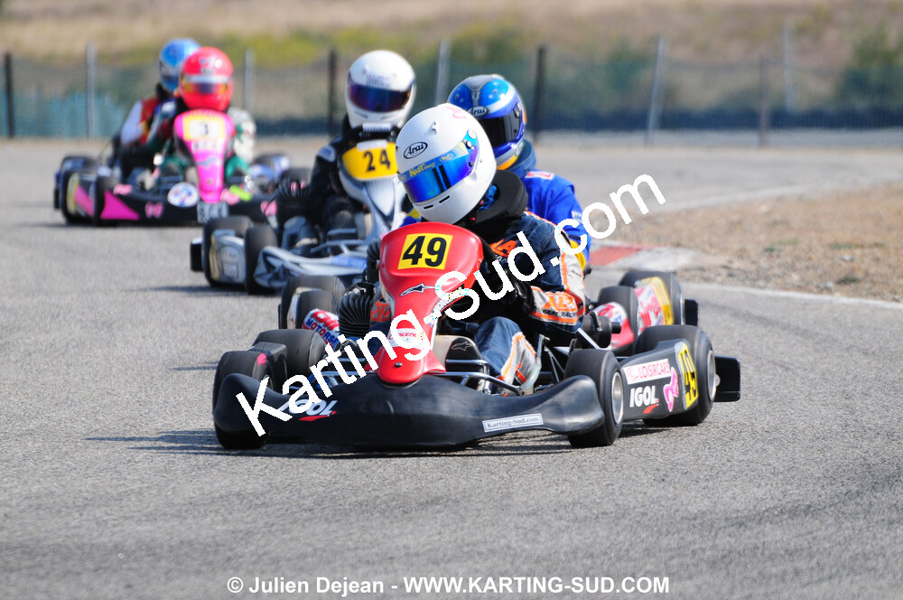 27/09/2009 : 4ème manche du Championnat du Sud 2009 à Carcassonne (photos Julien Dejean) 2009 — karting