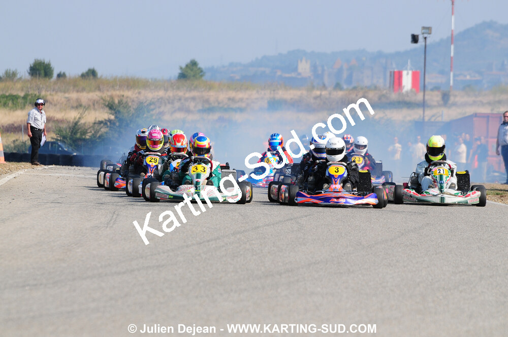 27/09/2009 : 4ème manche du Championnat du Sud 2009 à Carcassonne (photos Julien Dejean) 2009 — karting