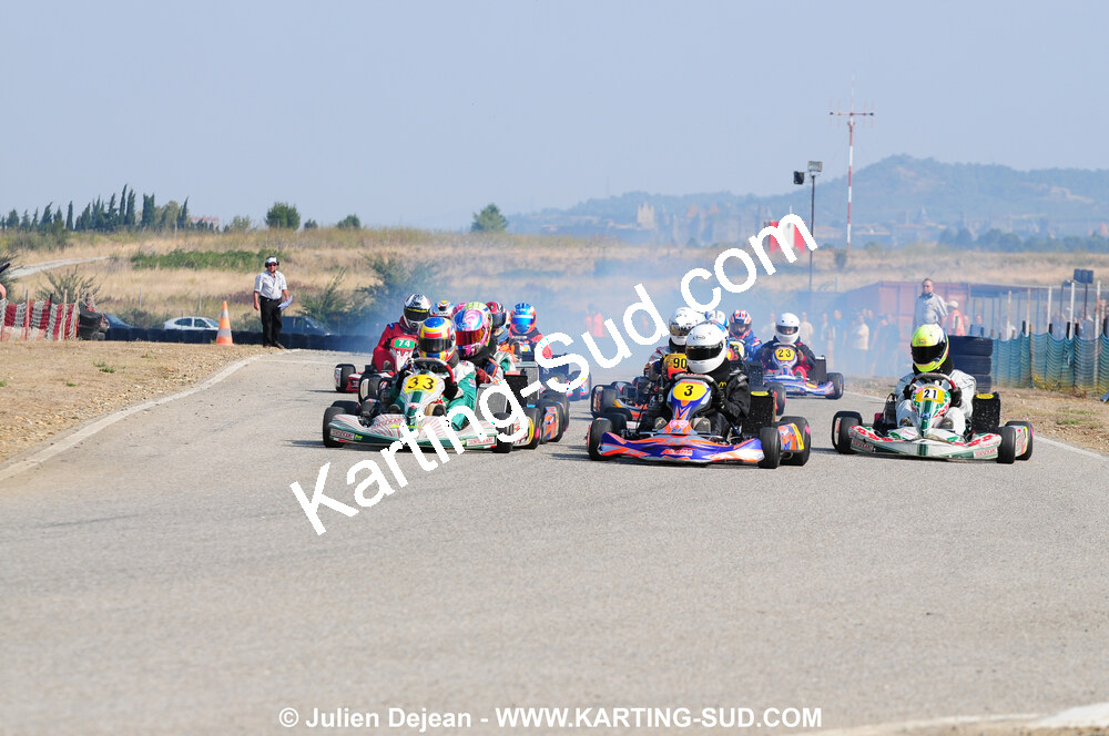 27/09/2009 : 4ème manche du Championnat du Sud 2009 à Carcassonne (photos Julien Dejean) 2009 — karting