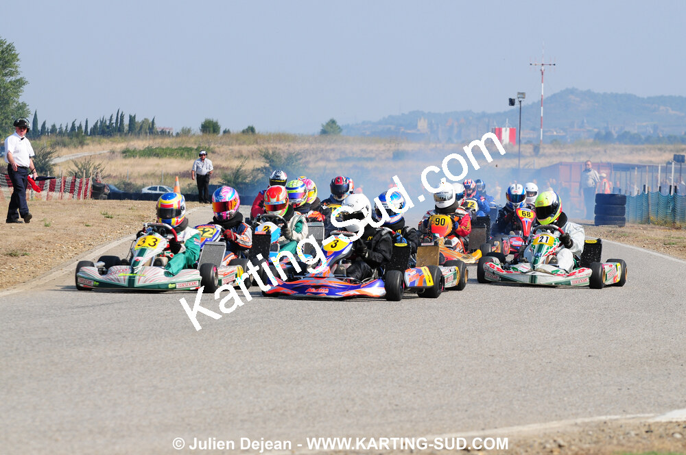 27/09/2009 : 4ème manche du Championnat du Sud 2009 à Carcassonne (photos Julien Dejean) 2009 — karting