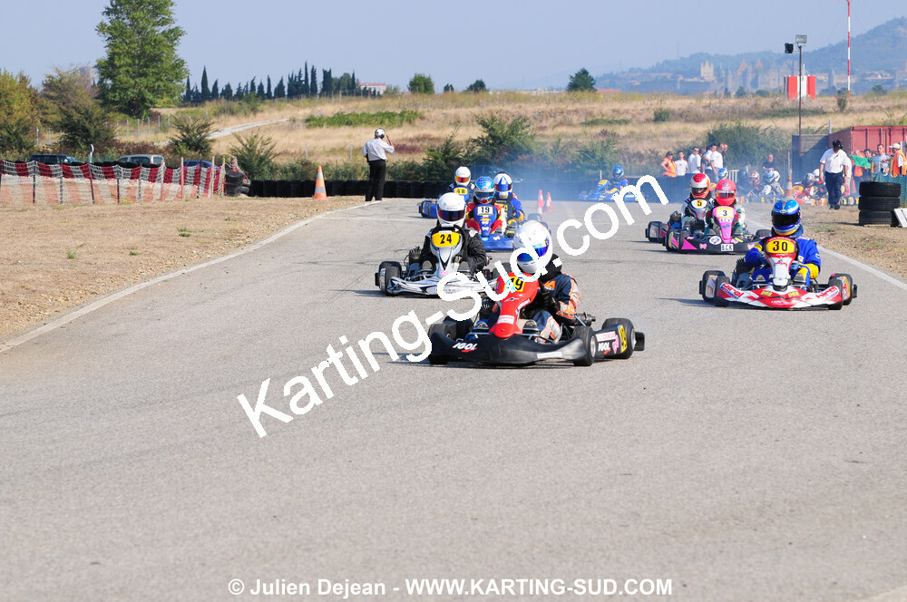 27/09/2009 : 4ème manche du Championnat du Sud 2009 à Carcassonne (photos Julien Dejean) 2009 — karting