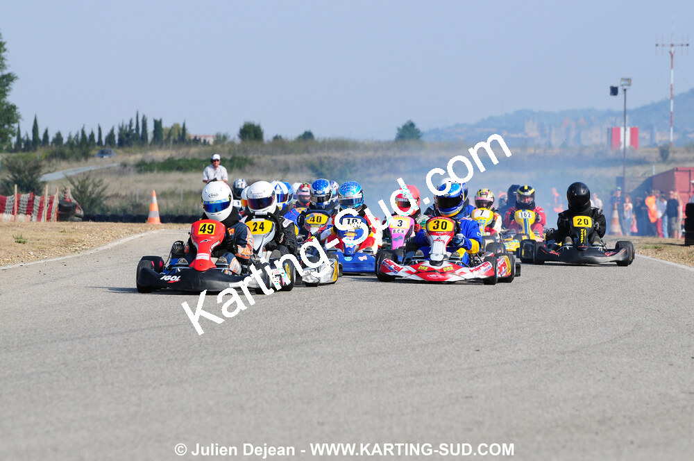 27/09/2009 : 4ème manche du Championnat du Sud 2009 à Carcassonne (photos Julien Dejean) 2009 — karting