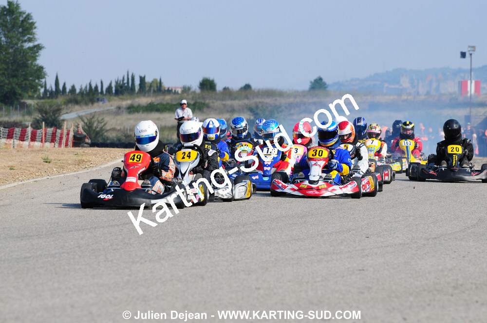 27/09/2009 : 4ème manche du Championnat du Sud 2009 à Carcassonne (photos Julien Dejean) 2009 — karting