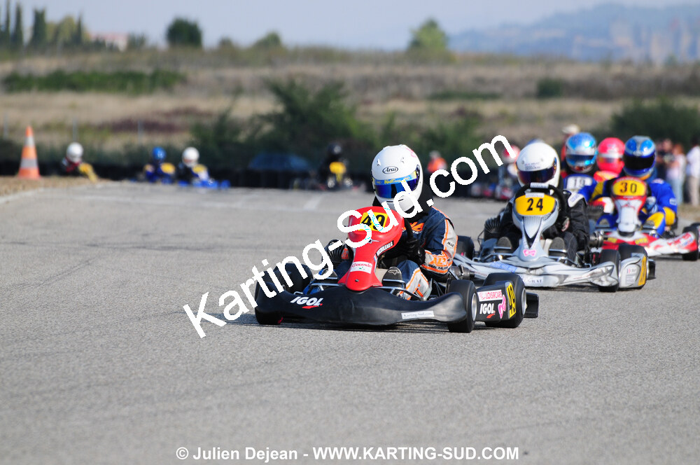 27/09/2009 : 4ème manche du Championnat du Sud 2009 à Carcassonne (photos Julien Dejean) 2009 — karting