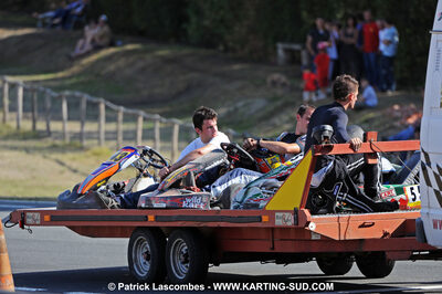 27/09/2009 : 5ème manche du Championnat Régional Aquitain à Layrac (photos Patrick Lascombes) 2009 — karting