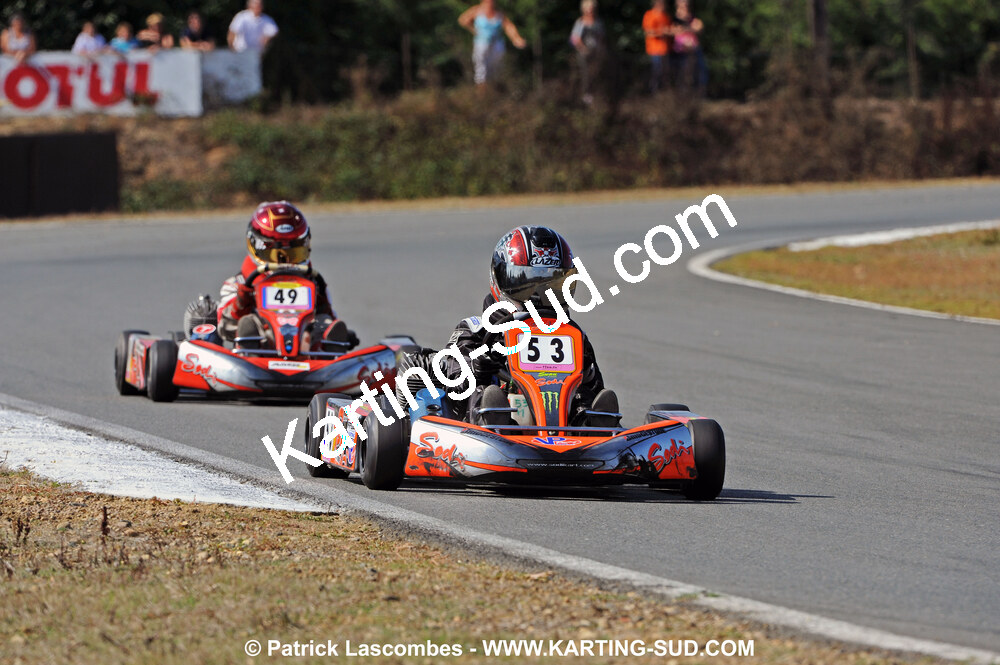 27/09/2009 : 5ème manche du Championnat Régional Aquitain à Layrac (photos Patrick Lascombes) 2009 — karting