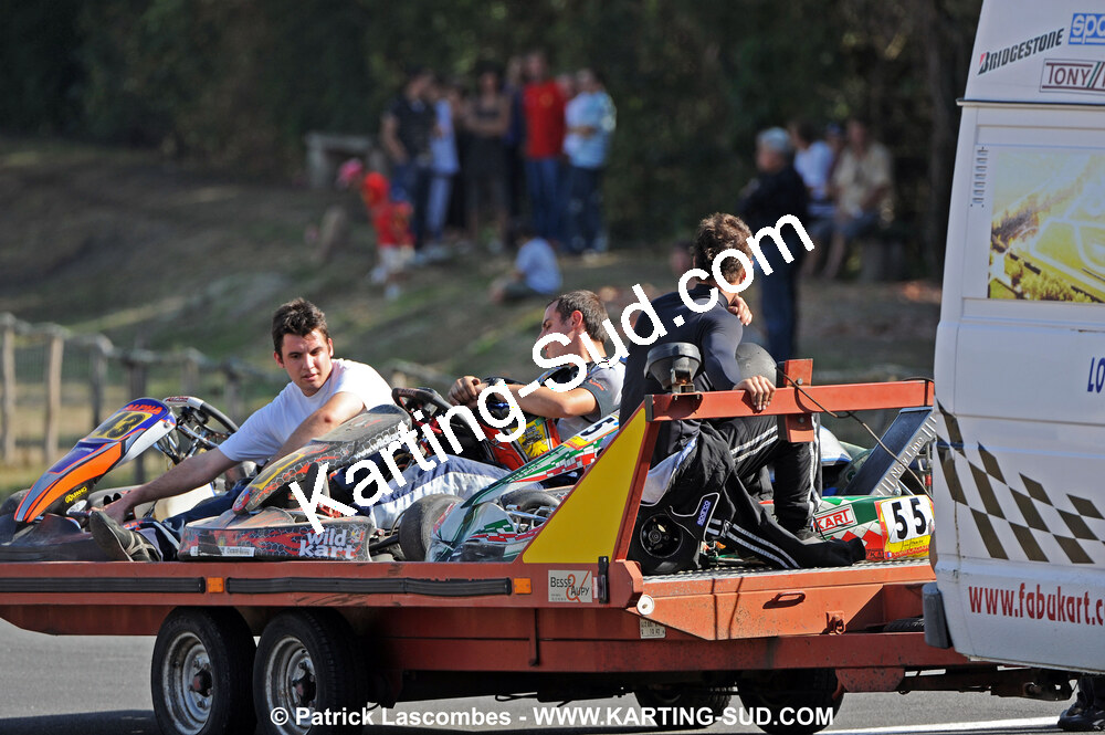 27/09/2009 : 5ème manche du Championnat Régional Aquitain à Layrac (photos Patrick Lascombes) 2009 — karting