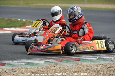 11/10/2009 : 6ème manche du Championnat Régional Aquitain à Mérignac (photos Patrick Lascombes) 2009 — karting