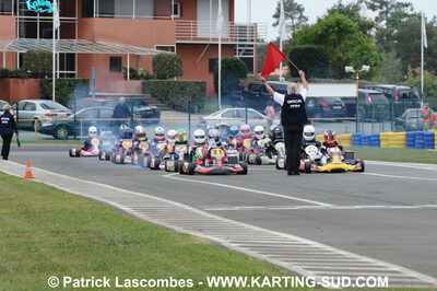 11/10/2009 : 6ème manche du Championnat Régional Aquitain à Mérignac (photos Patrick Lascombes) 2009 — karting