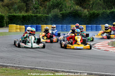 11/10/2009 : 6ème manche du Championnat Régional Aquitain à Mérignac (photos Patrick Lascombes) 2009 — karting