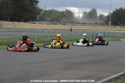 11/10/2009 : 6ème manche du Championnat Régional Aquitain à Mérignac (photos Patrick Lascombes) 2009 — karting