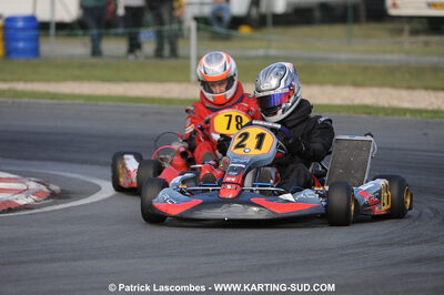 11/10/2009 : 6ème manche du Championnat Régional Aquitain à Mérignac (photos Patrick Lascombes) 2009 — karting
