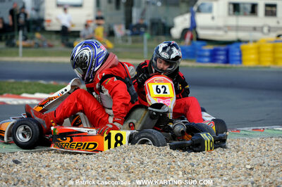 11/10/2009 : 6ème manche du Championnat Régional Aquitain à Mérignac (photos Patrick Lascombes) 2009 — karting