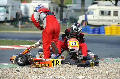 11/10/2009 : 6ème manche du Championnat Régional Aquitain à Mérignac (photos Patrick Lascombes) 2009 — karting
