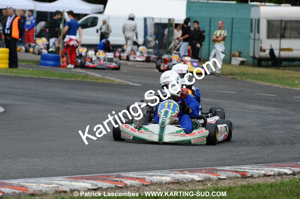 11/10/2009 : 6ème manche du Championnat Régional Aquitain à Mérignac (photos Patrick Lascombes) 2009 — karting