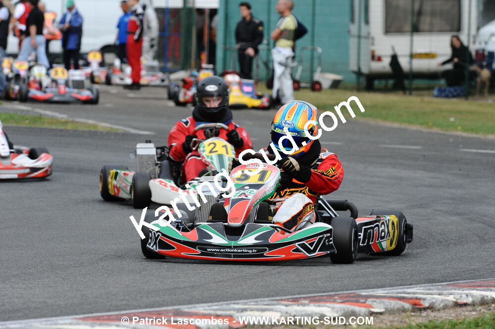 11/10/2009 : 6ème manche du Championnat Régional Aquitain à Mérignac (photos Patrick Lascombes) 2009 — karting