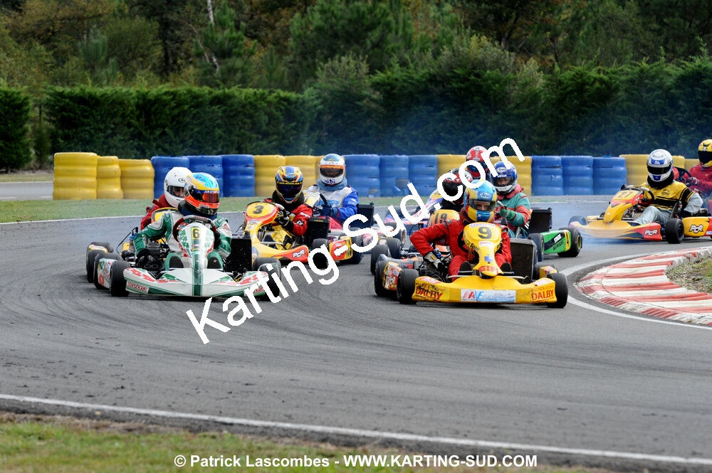 11/10/2009 : 6ème manche du Championnat Régional Aquitain à Mérignac (photos Patrick Lascombes) 2009 — karting