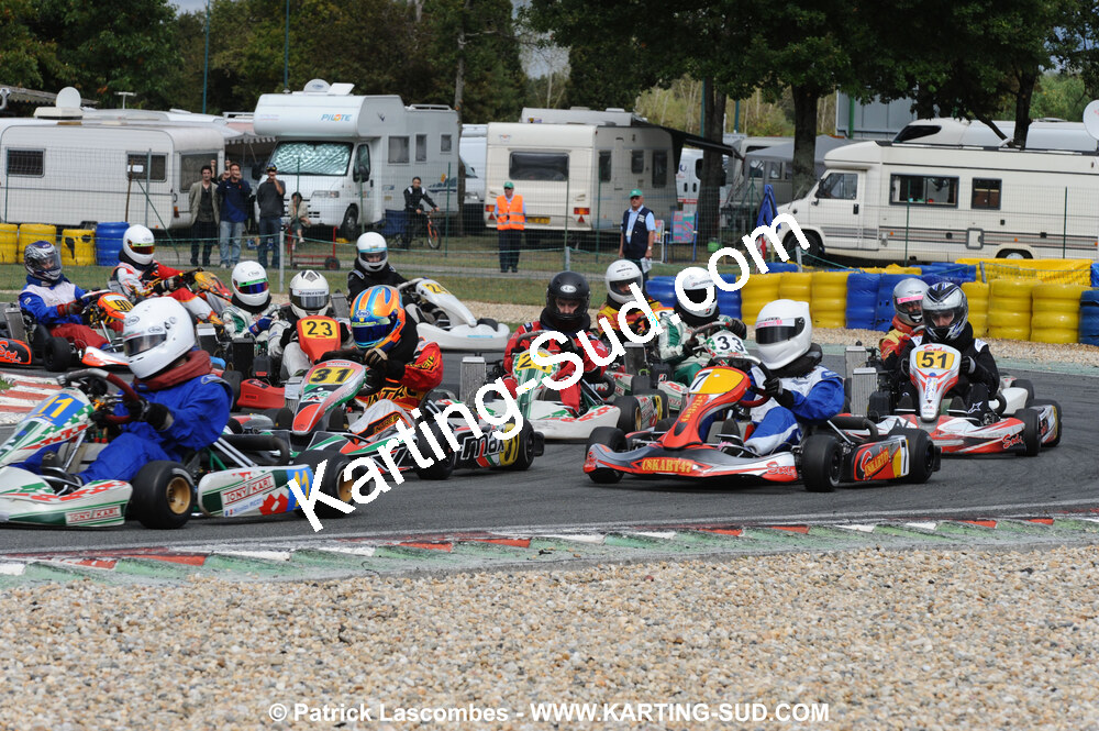11/10/2009 : 6ème manche du Championnat Régional Aquitain à Mérignac (photos Patrick Lascombes) 2009 — karting