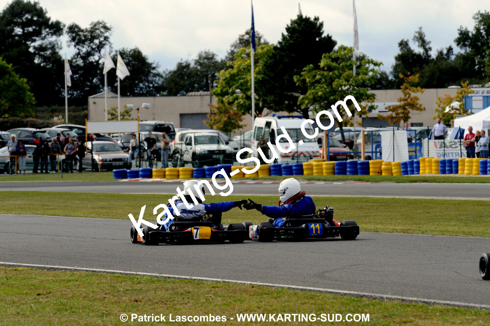 11/10/2009 : 6ème manche du Championnat Régional Aquitain à Mérignac (photos Patrick Lascombes) 2009 — karting