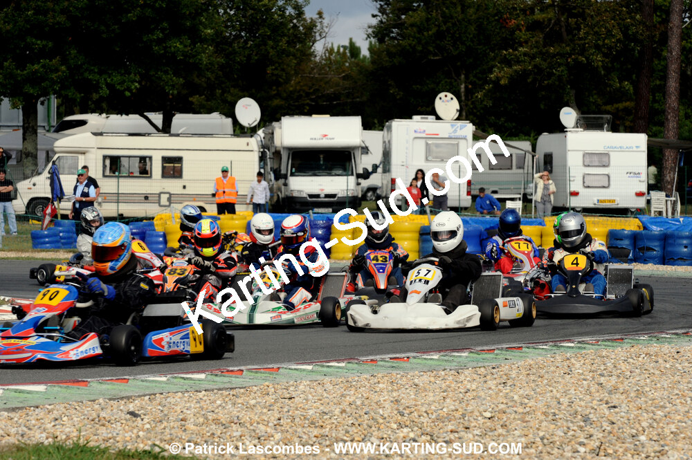11/10/2009 : 6ème manche du Championnat Régional Aquitain à Mérignac (photos Patrick Lascombes) 2009 — karting