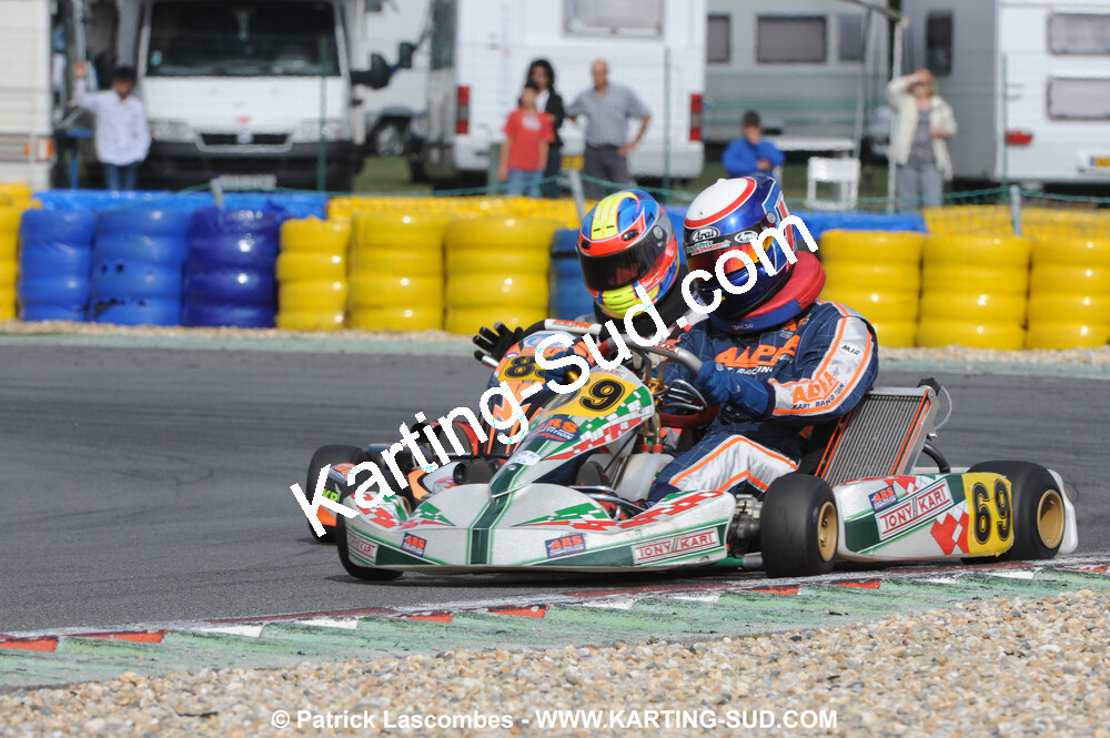 11/10/2009 : 6ème manche du Championnat Régional Aquitain à Mérignac (photos Patrick Lascombes) 2009 — karting